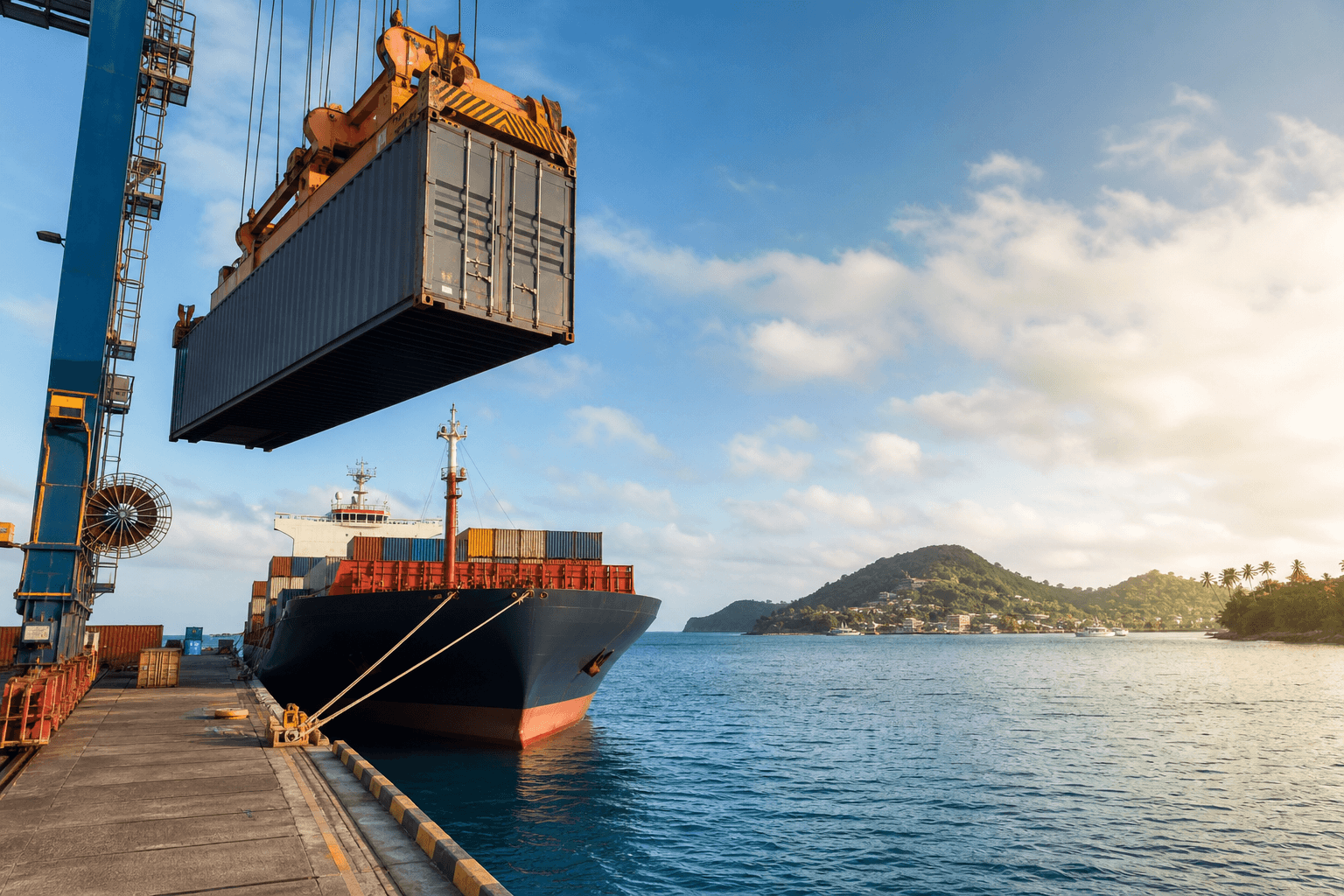 Conteneur maritime France vers Mayotte