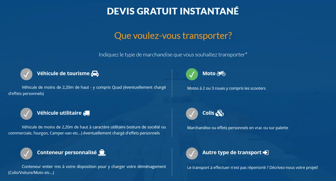 calculez votre devis gratuit instantané pour votre moto
